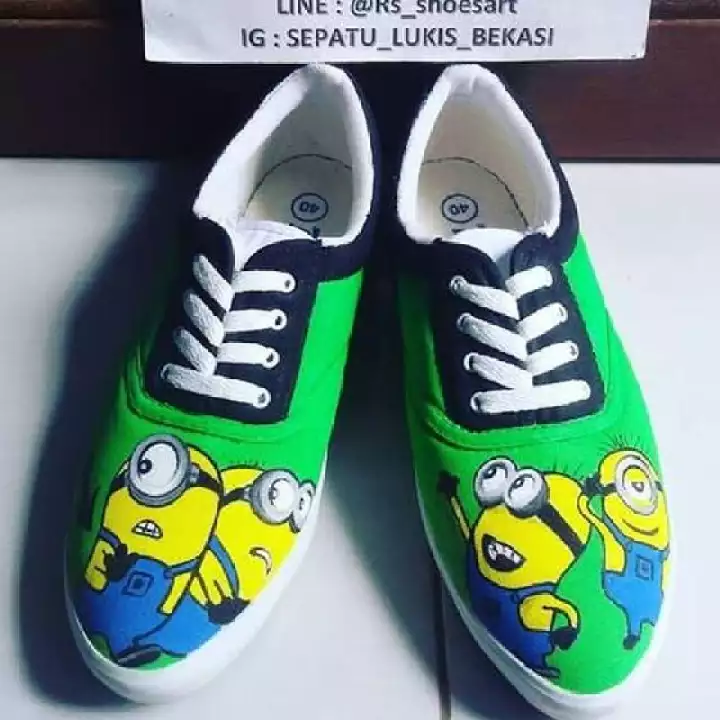 Detail Desain Sepatu Custom Nomer 31