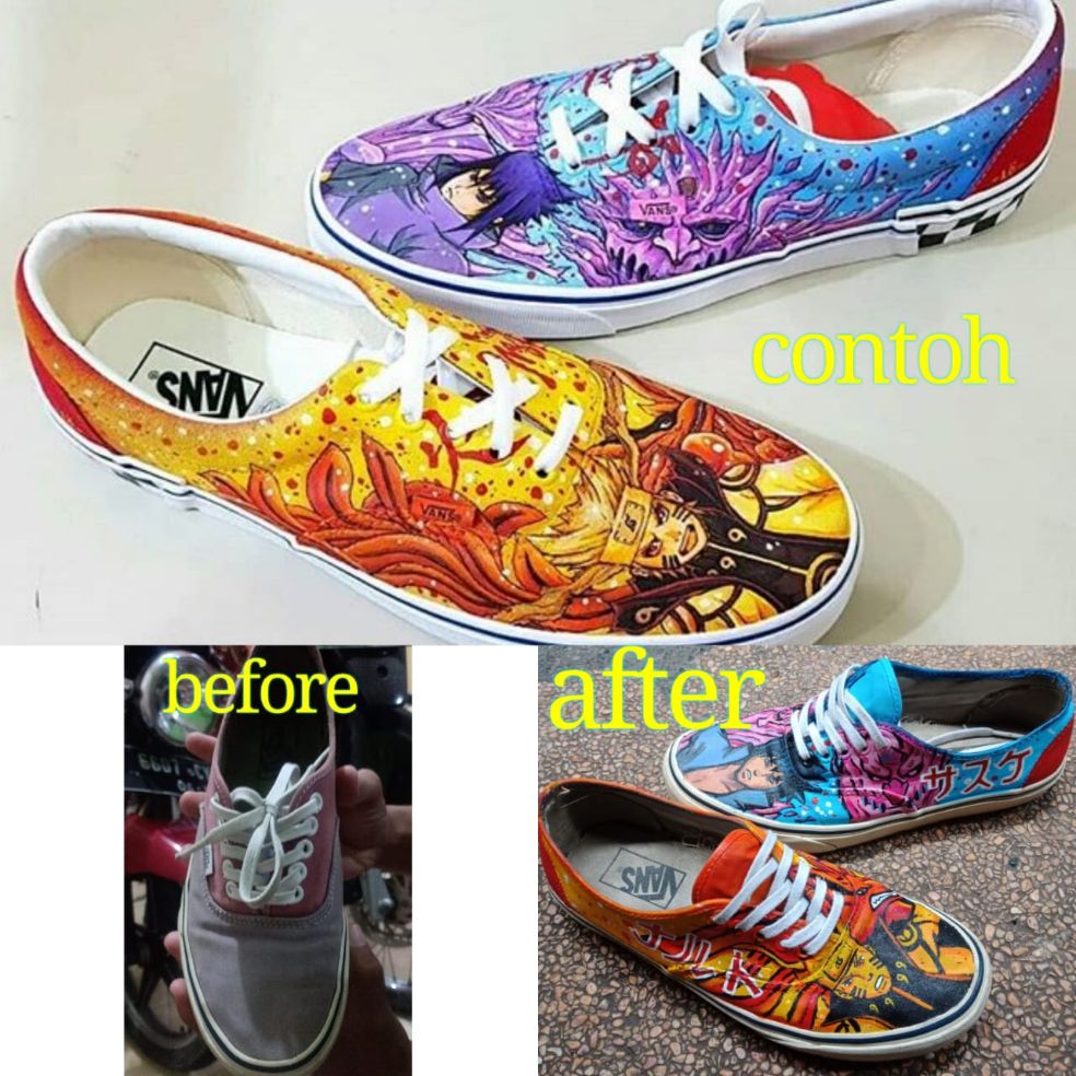 Detail Desain Sepatu Custom Nomer 33