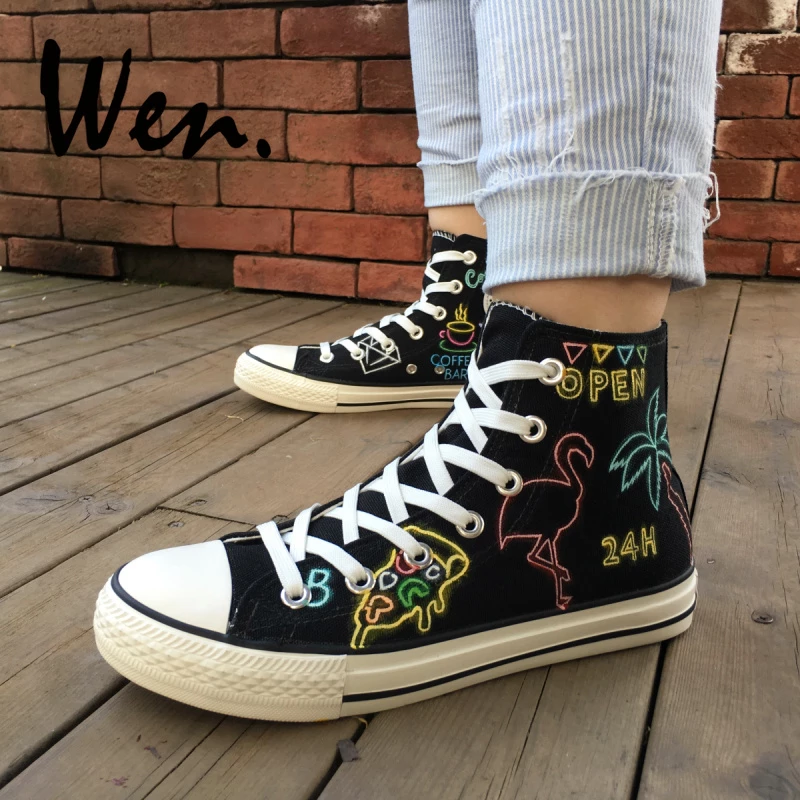 Detail Desain Sepatu Lukis Nomer 22