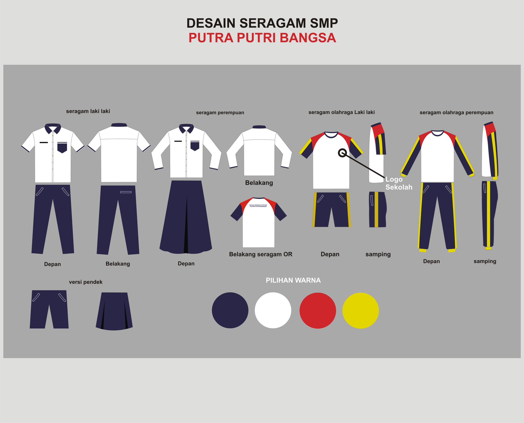 Detail Desain Seragam Sekolah Nomer 10