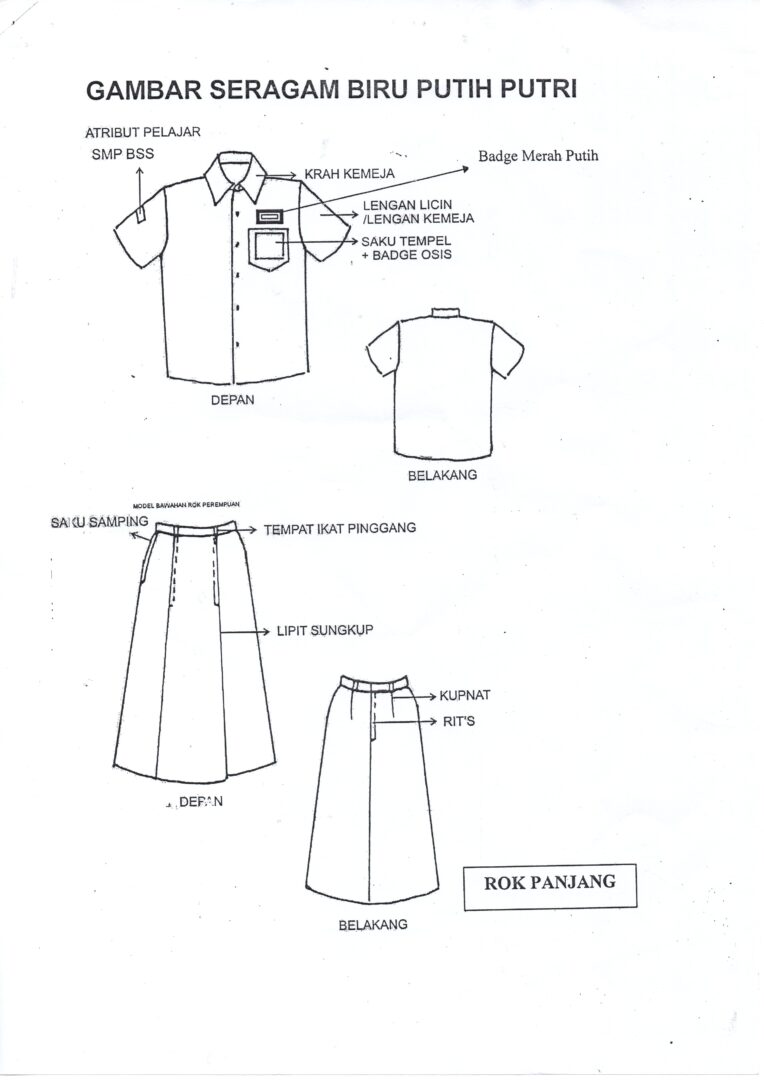 Detail Desain Seragam Sekolah Nomer 12