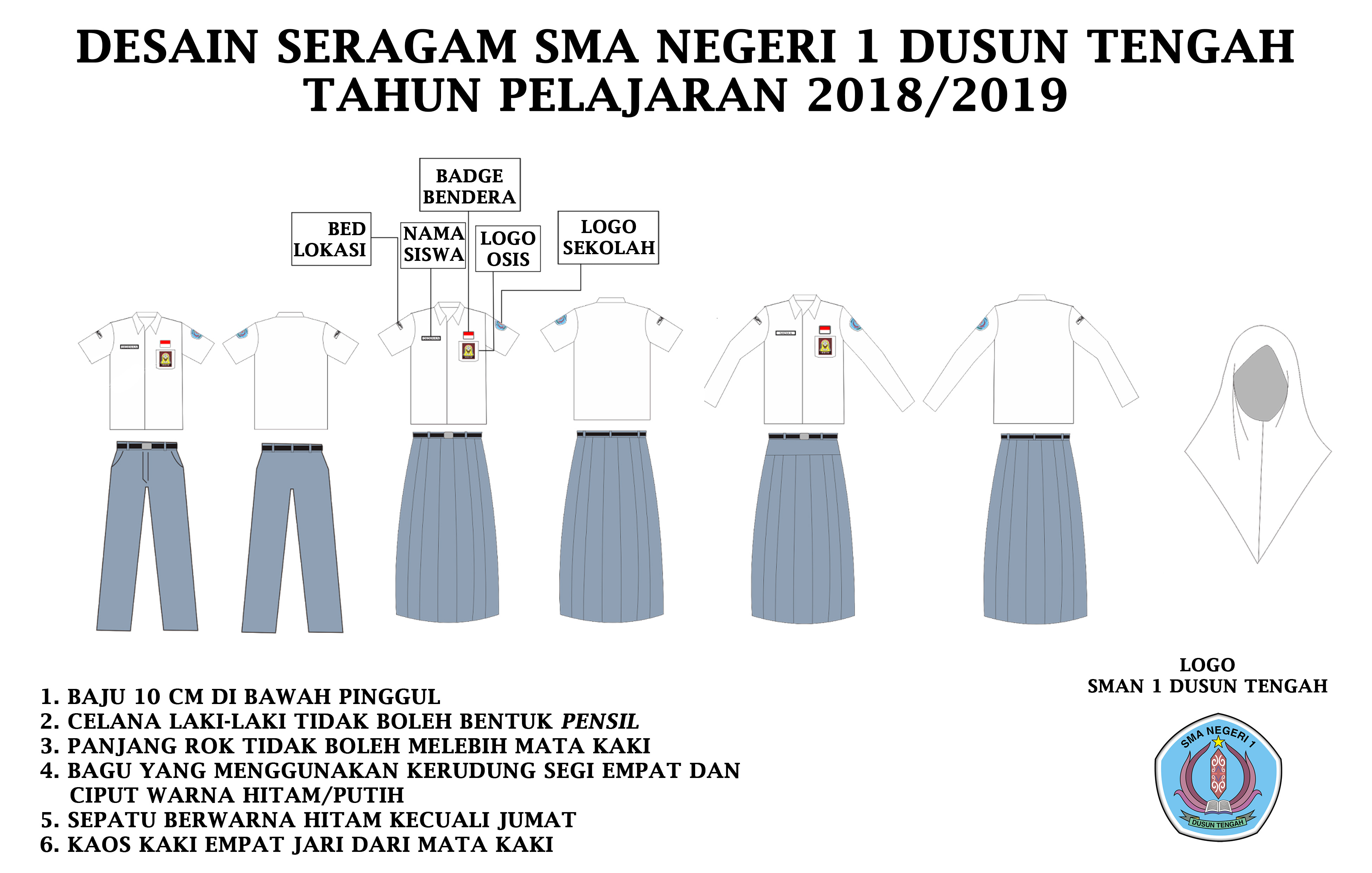 Detail Desain Seragam Sekolah Nomer 26