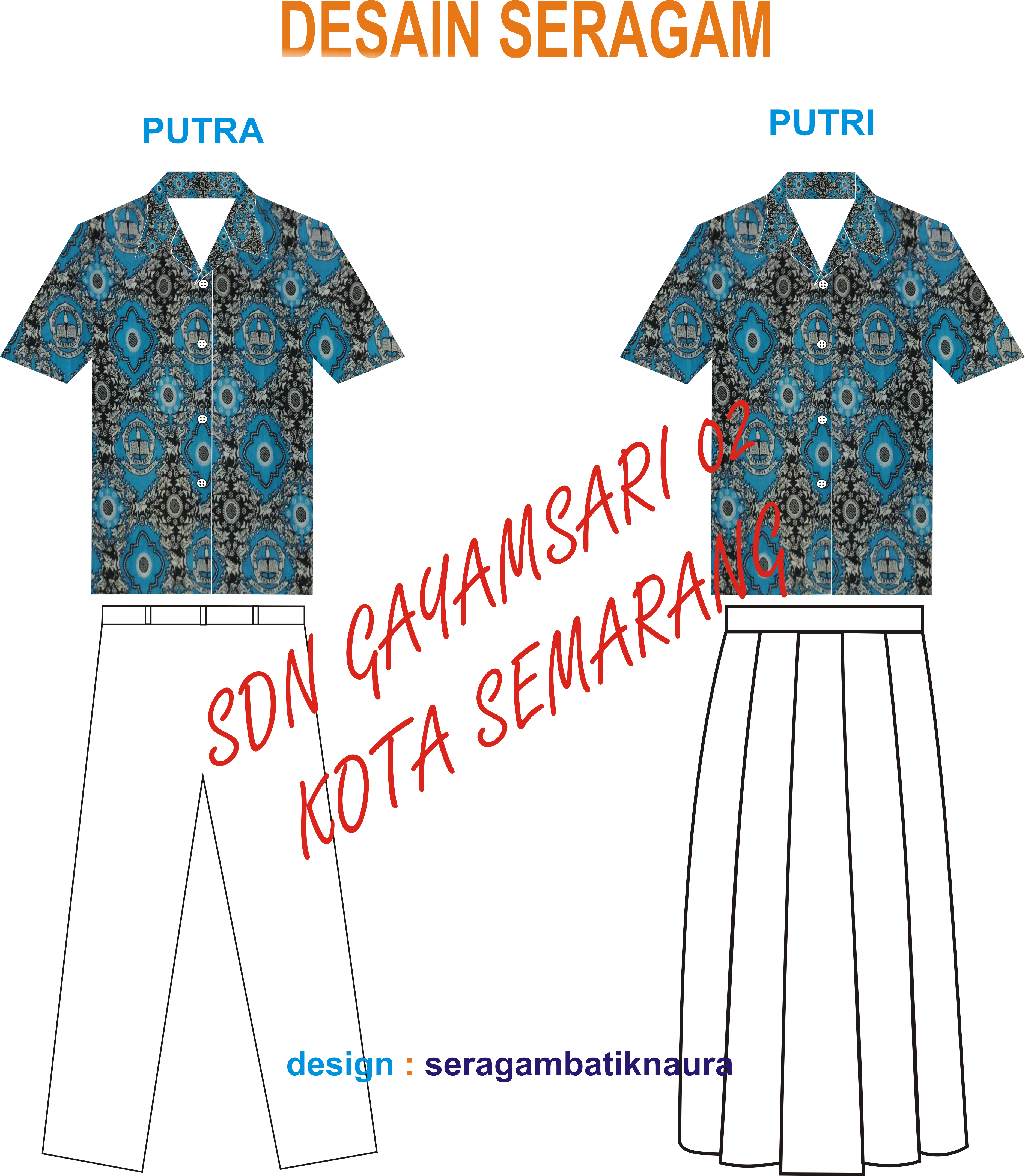 Detail Desain Seragam Sekolah Nomer 32