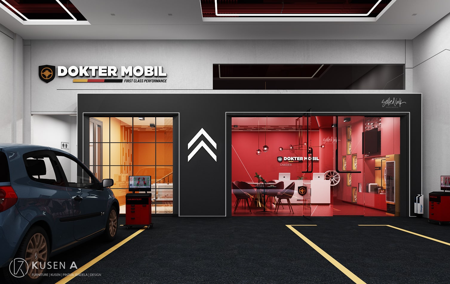 Detail Desain Showroom Mobil Nomer 29