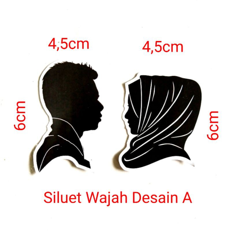 Detail Desain Siluet Wajah Nomer 19