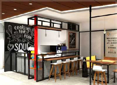 Detail Desain Simple Mini Cafe Nomer 44