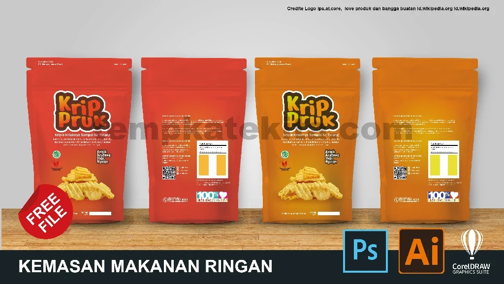 Detail Desain Snack Makanan Nomer 50