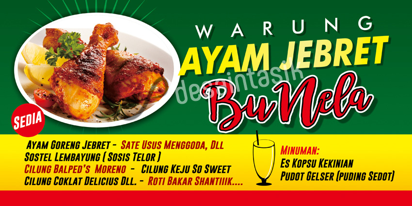 Detail Desain Spanduk Ayam Bakar Nomer 11