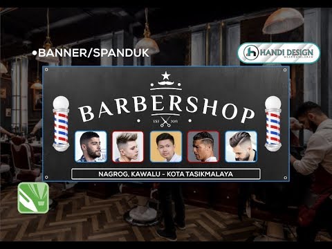 Detail Desain Spanduk Barbershop Nomer 4
