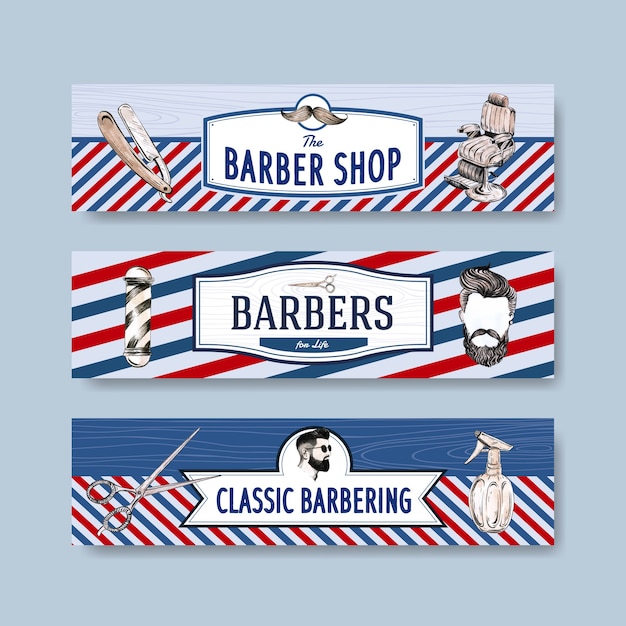 Detail Desain Spanduk Barbershop Nomer 49