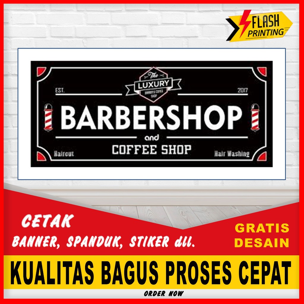 Detail Desain Spanduk Barbershop Nomer 9