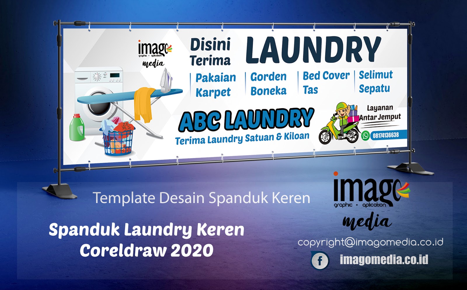 Detail Desain Spanduk Dengan Coreldraw Nomer 28