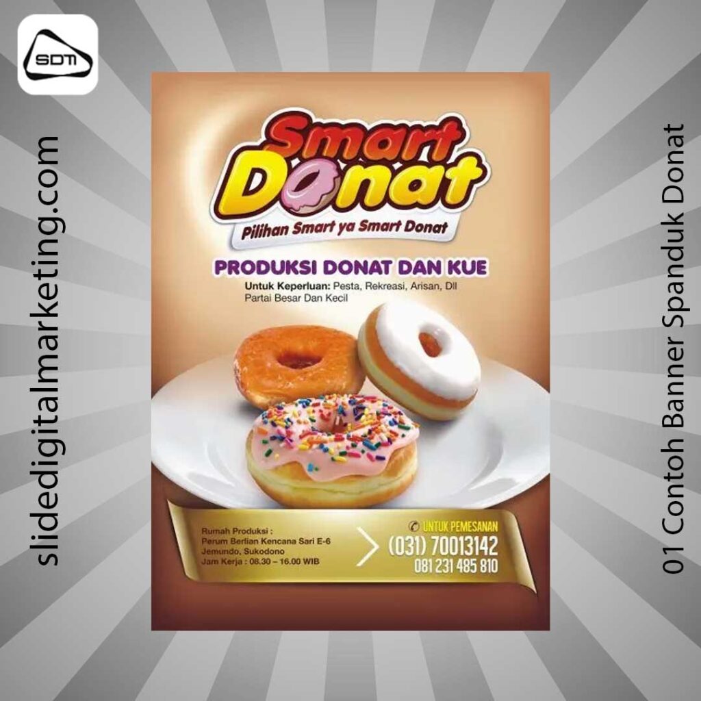 Detail Desain Spanduk Donat Koleksi Nomer 3