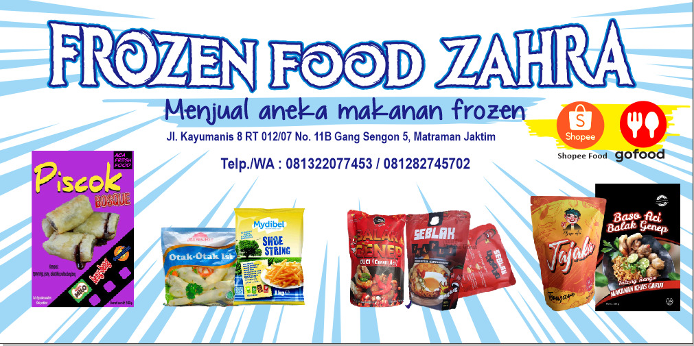 Detail Desain Spanduk Frozen Food Nomer 5