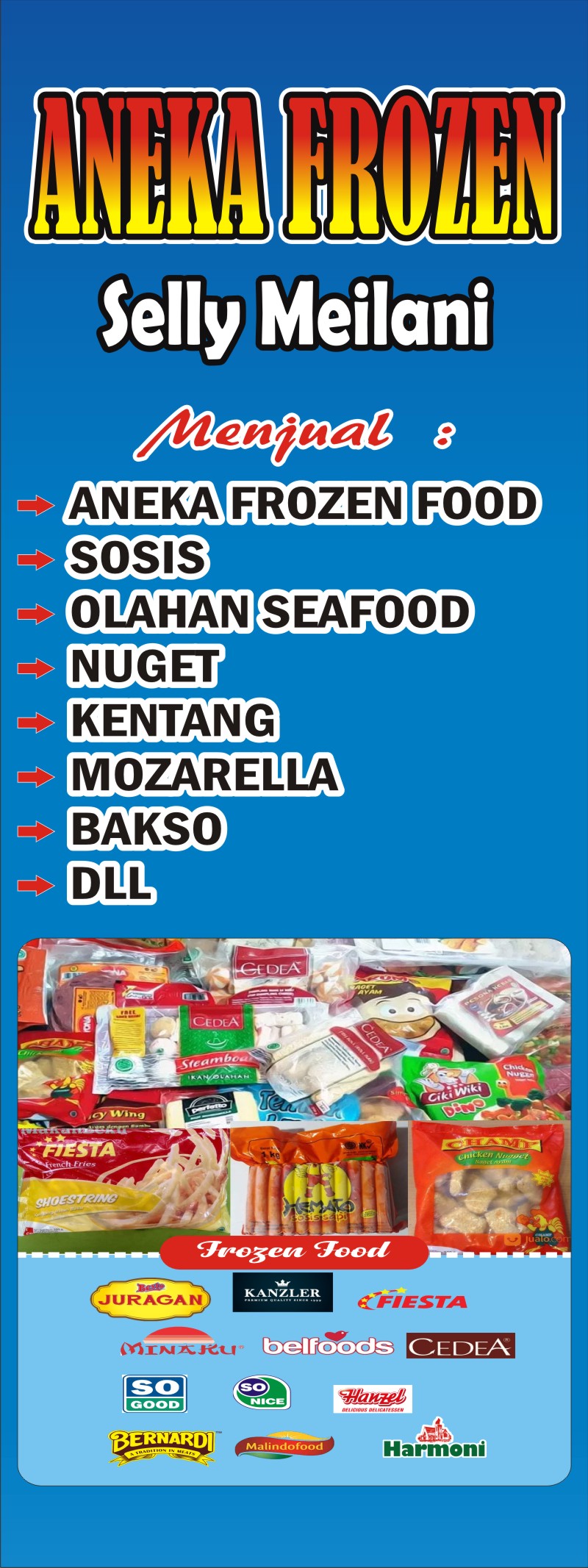 Detail Desain Spanduk Frozen Food Nomer 9