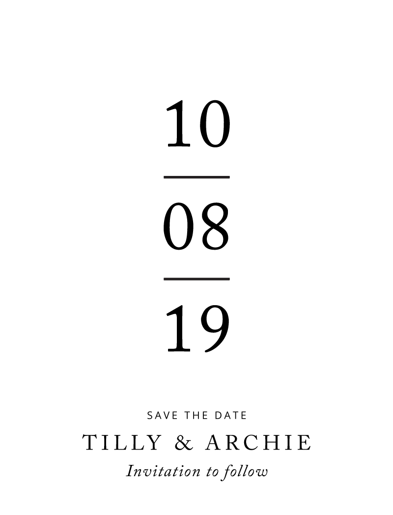 Detail Digitale Save The Date Karte Nomer 10