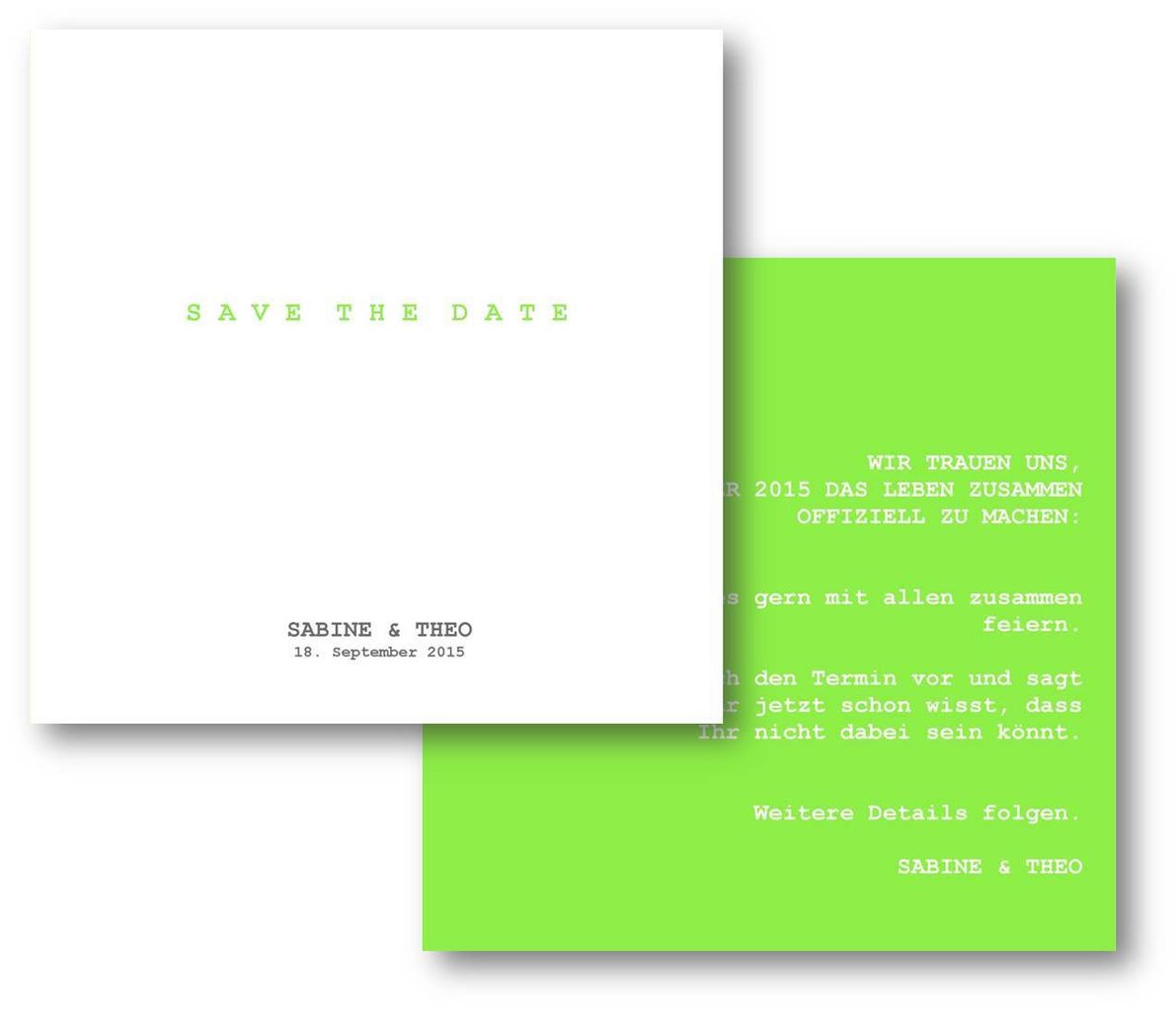 Detail Digitale Save The Date Karte Nomer 19