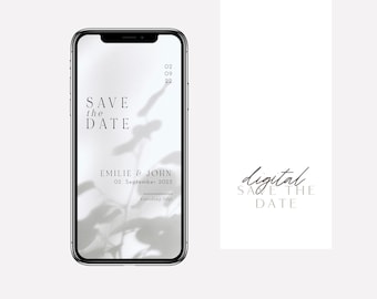 Detail Digitale Save The Date Karte Nomer 6