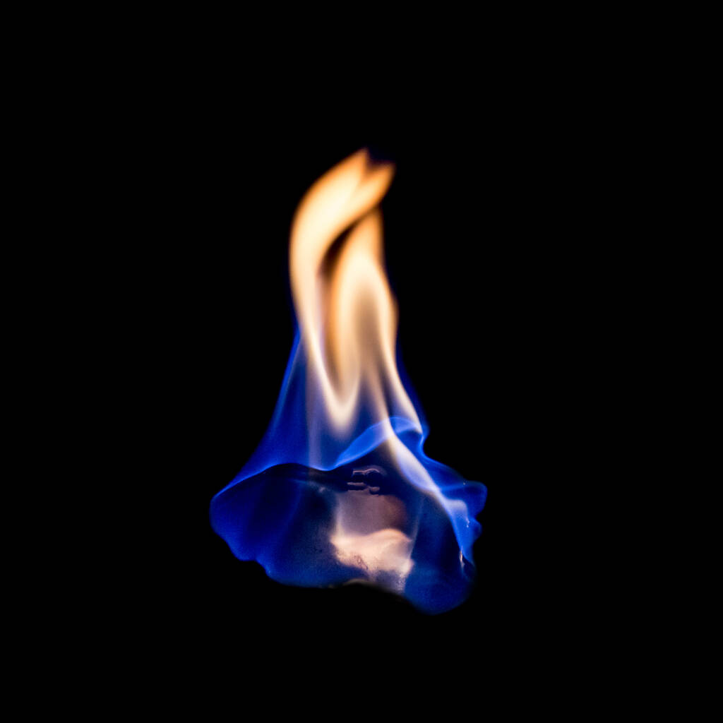 Feuer Hintergrund Blau - KibrisPDR