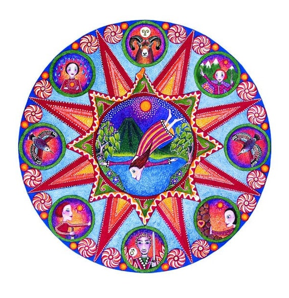 Mandala Widder - KibrisPDR