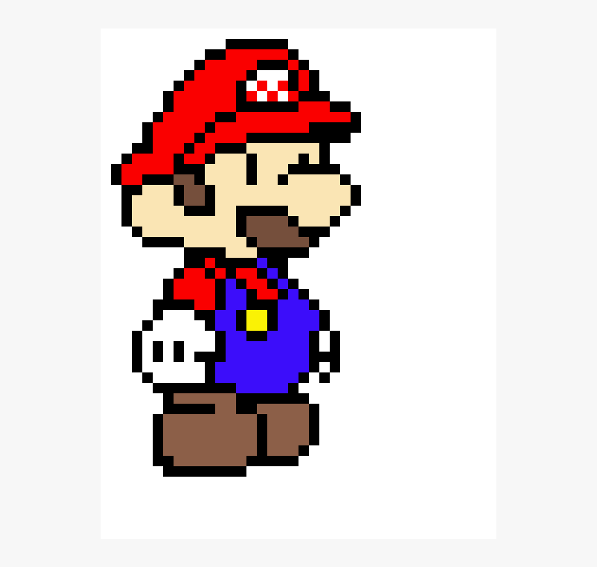 Detail Super Mario Pixel Nomer 10