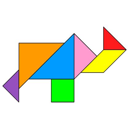 Detail Tangram Bunt Nomer 17