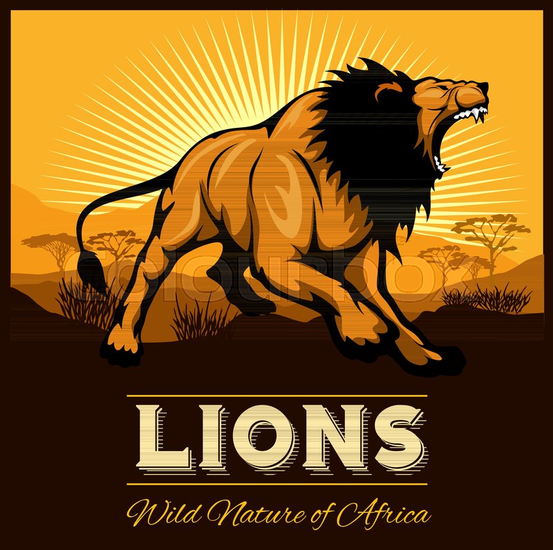 Detail Lions Vector Nomer 13