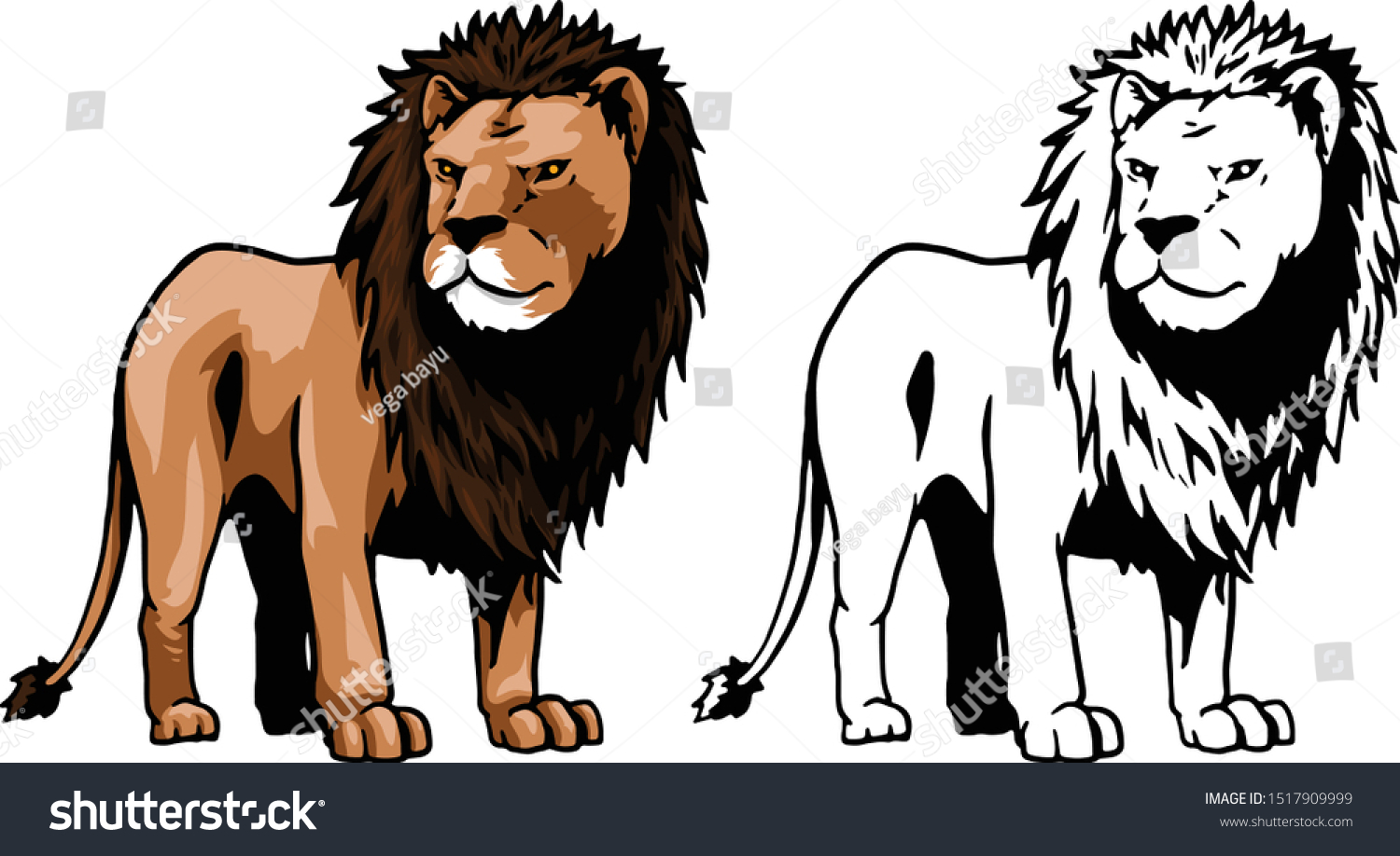 Detail Lions Vector Nomer 31