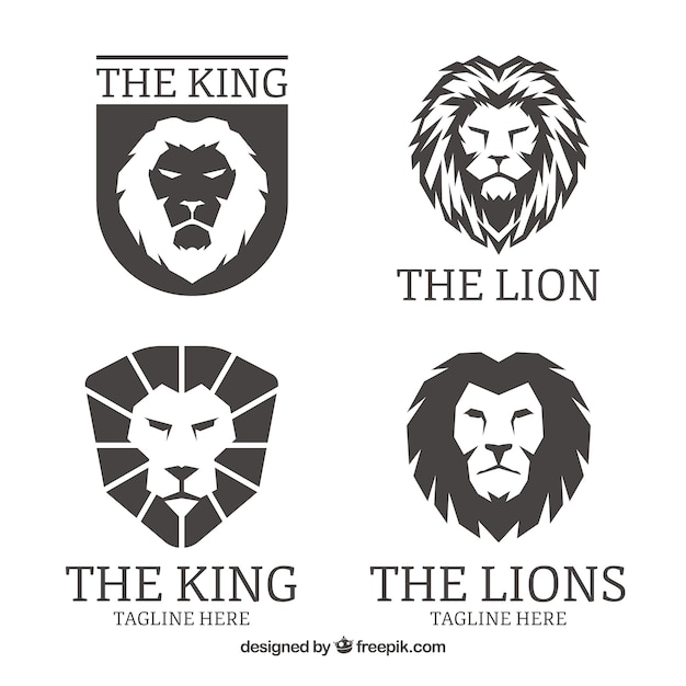 Detail Lions Vector Nomer 41