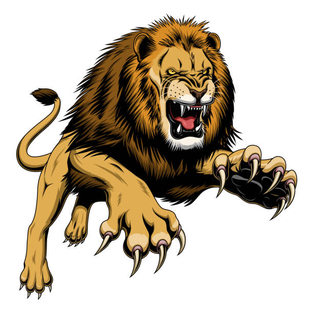 Detail Lions Vector Nomer 48