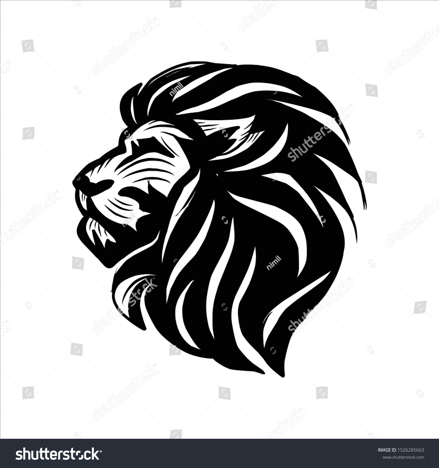 Detail Lions Vector Nomer 56