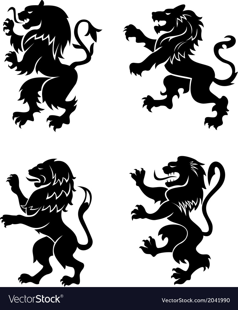Detail Lions Vector Nomer 9