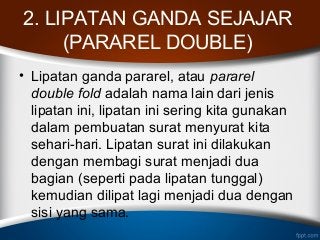 Detail Lipatan Lipatan Surat Nomer 34