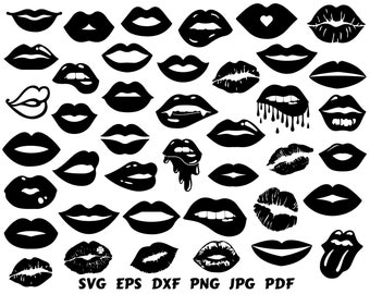 Detail Lips Silhouette Png Nomer 25