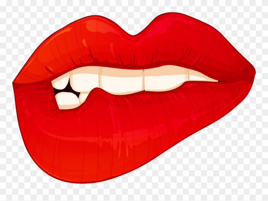 Detail Lips Transparent Background Nomer 8