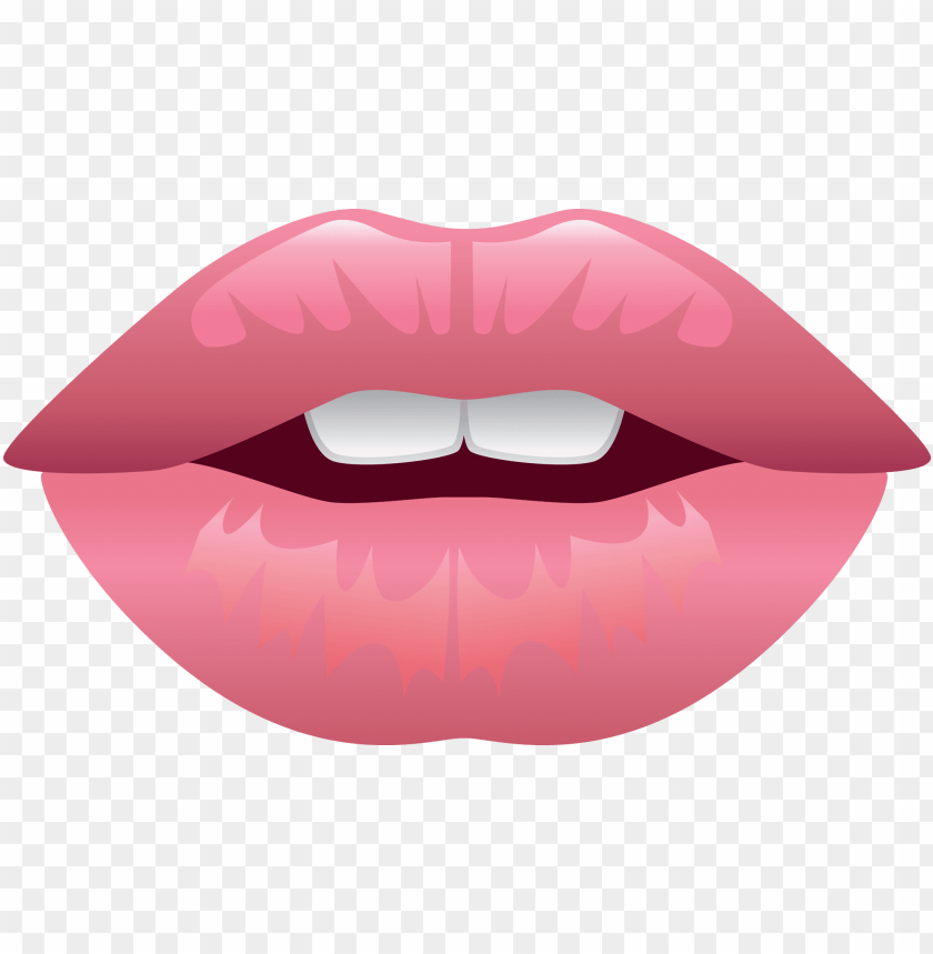 Detail Lips With Teeth Clipart Nomer 15