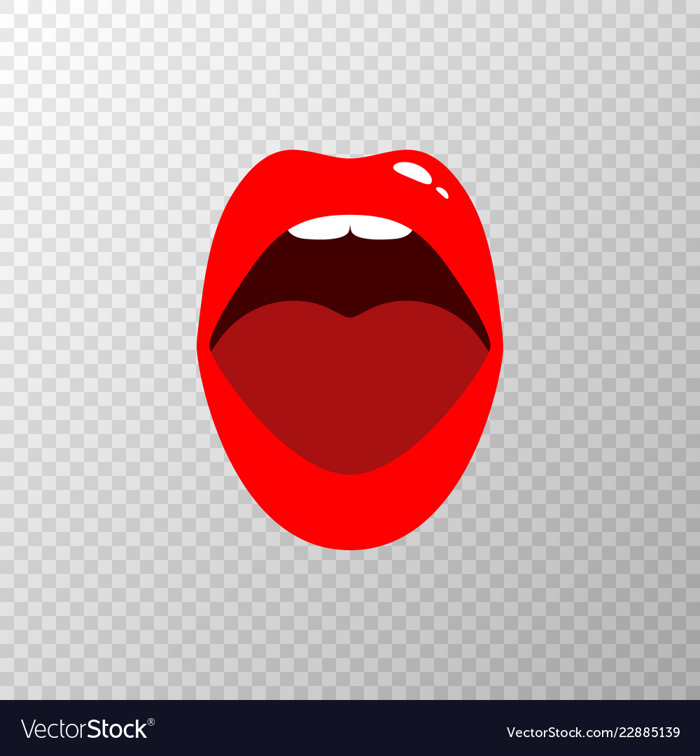 Detail Lips With Transparent Background Nomer 11