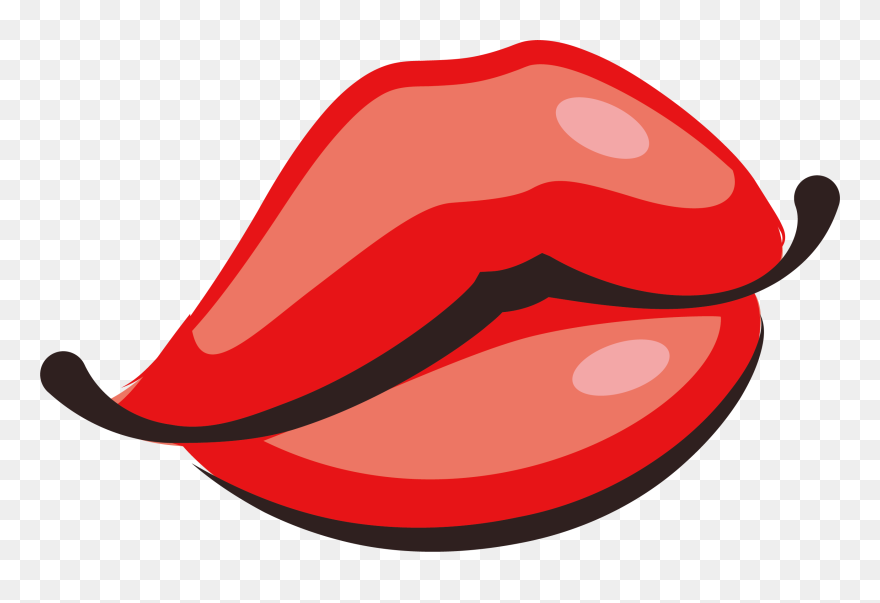 Detail Lips With Transparent Background Nomer 23