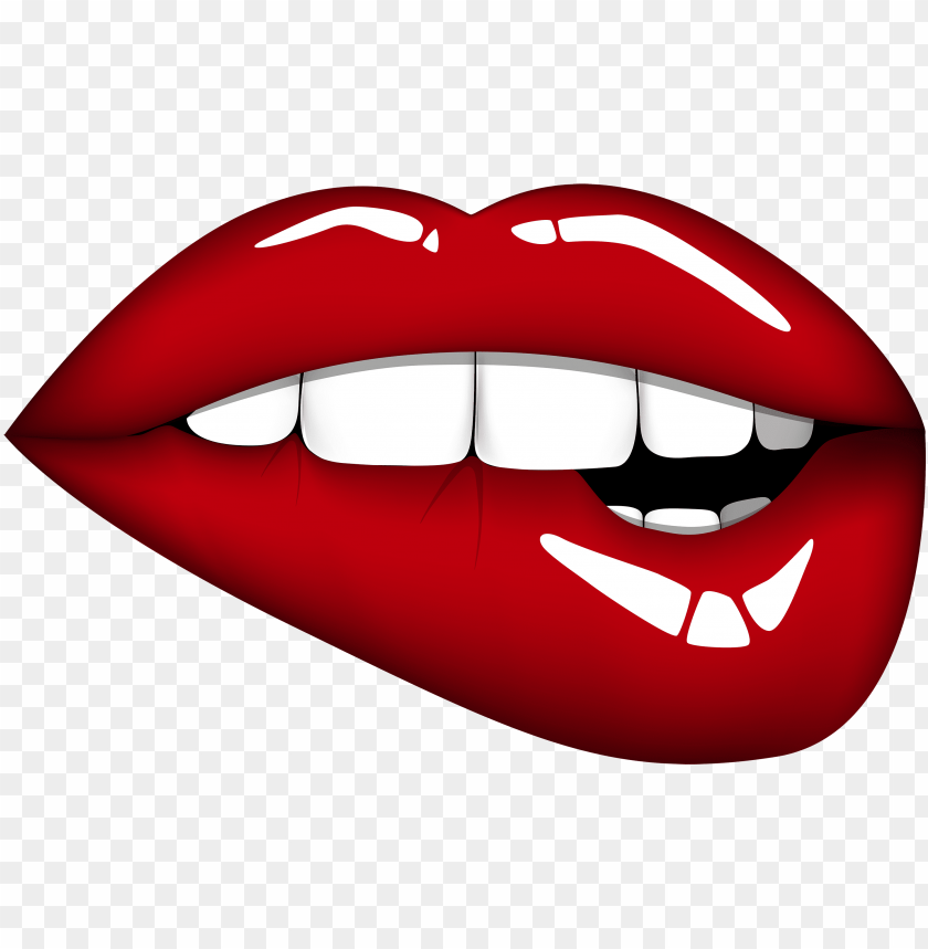 Detail Lips With Transparent Background Nomer 46