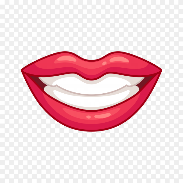 Detail Lips With Transparent Background Nomer 51