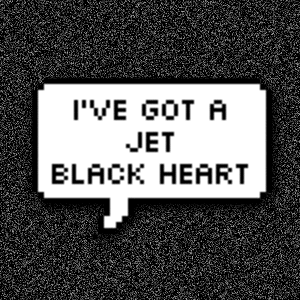 Detail Lirik Jet Black Heart Nomer 26