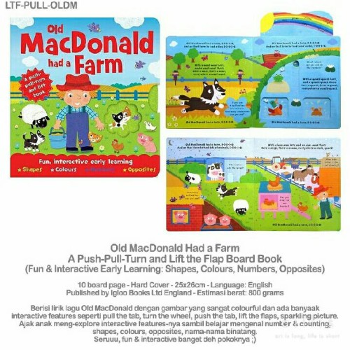 Detail Lirik Lagu Old Macdonald Had A Farm Nomer 46