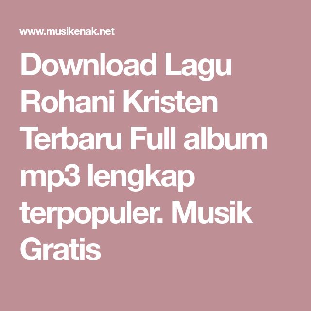 Detail Lirik Lagu Rohani Kristen Terbaru 2010 Nomer 34