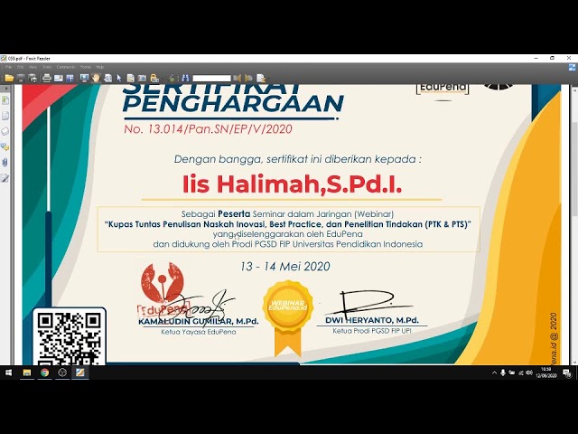 Detail Lis Sertifikat Nomer 35