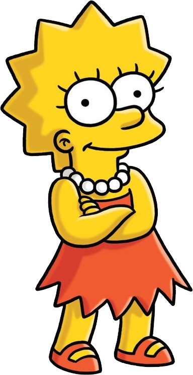 Detail Lisa Simpson Transparent Nomer 8