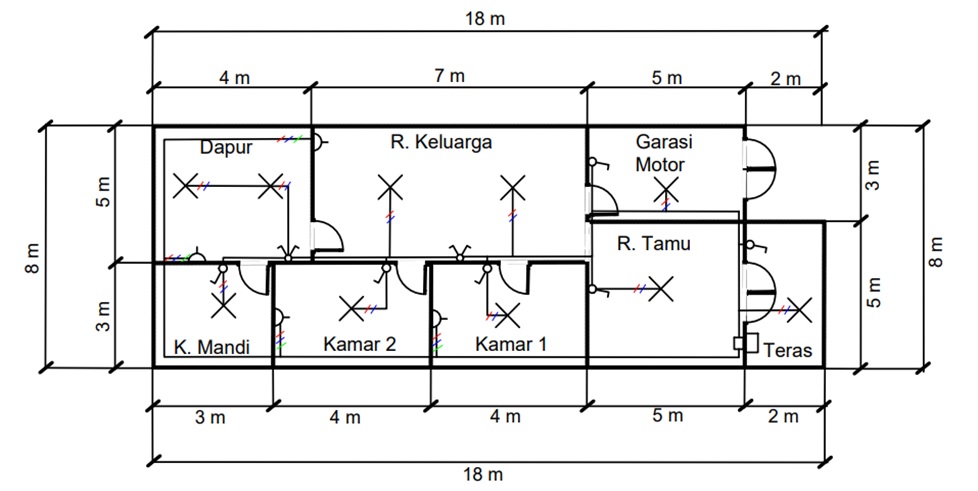 Detail Listrik Di Rumah Nomer 40