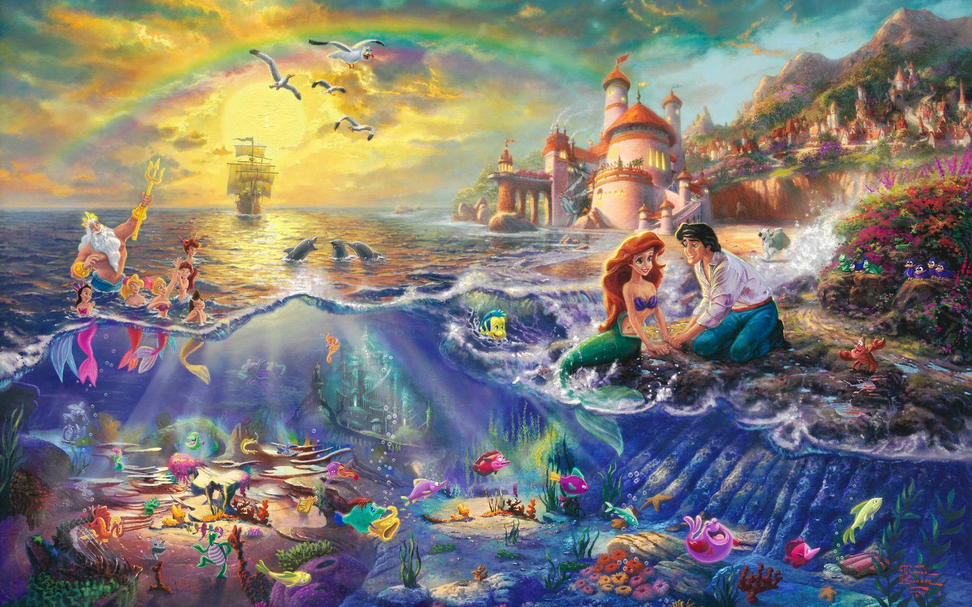 Detail Little Mermaid Background Nomer 26