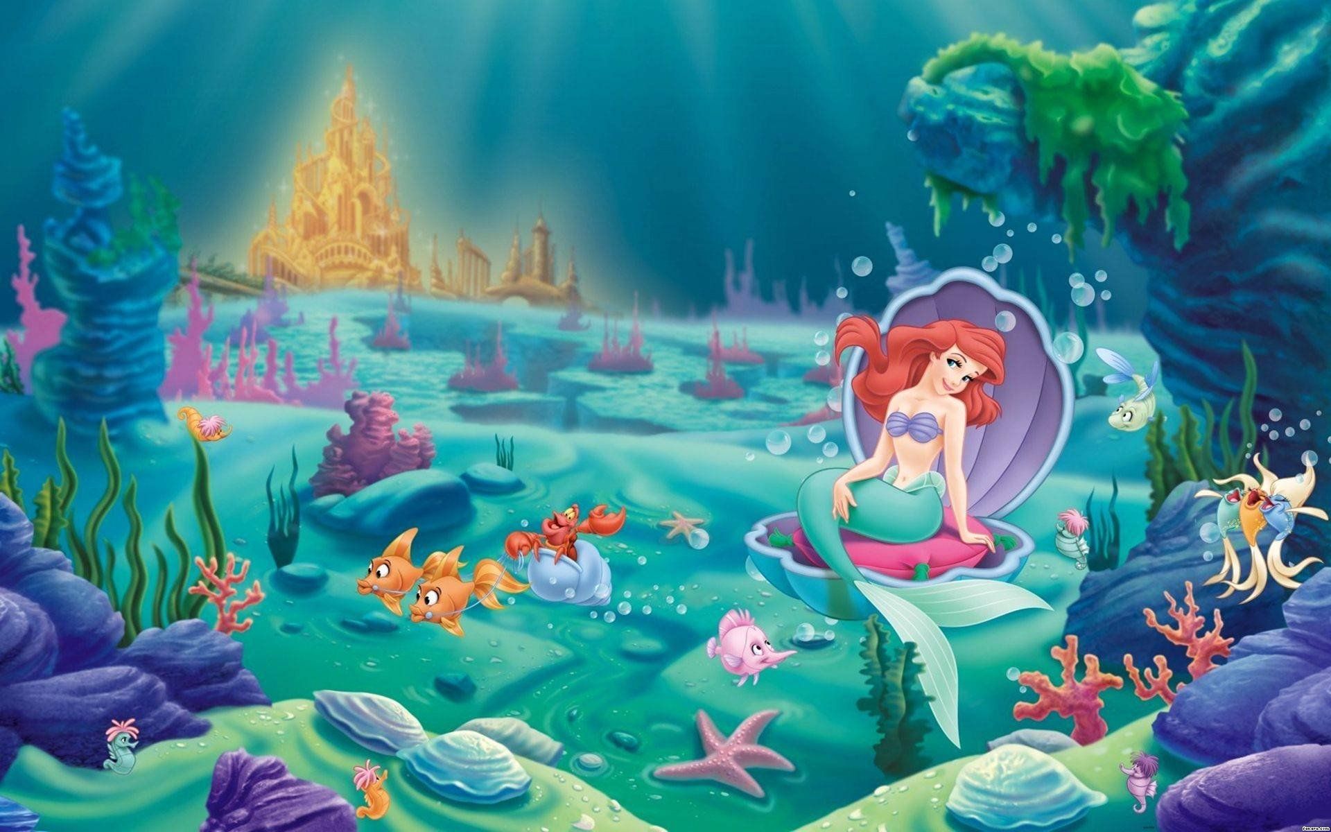 Detail Little Mermaid Background Nomer 5