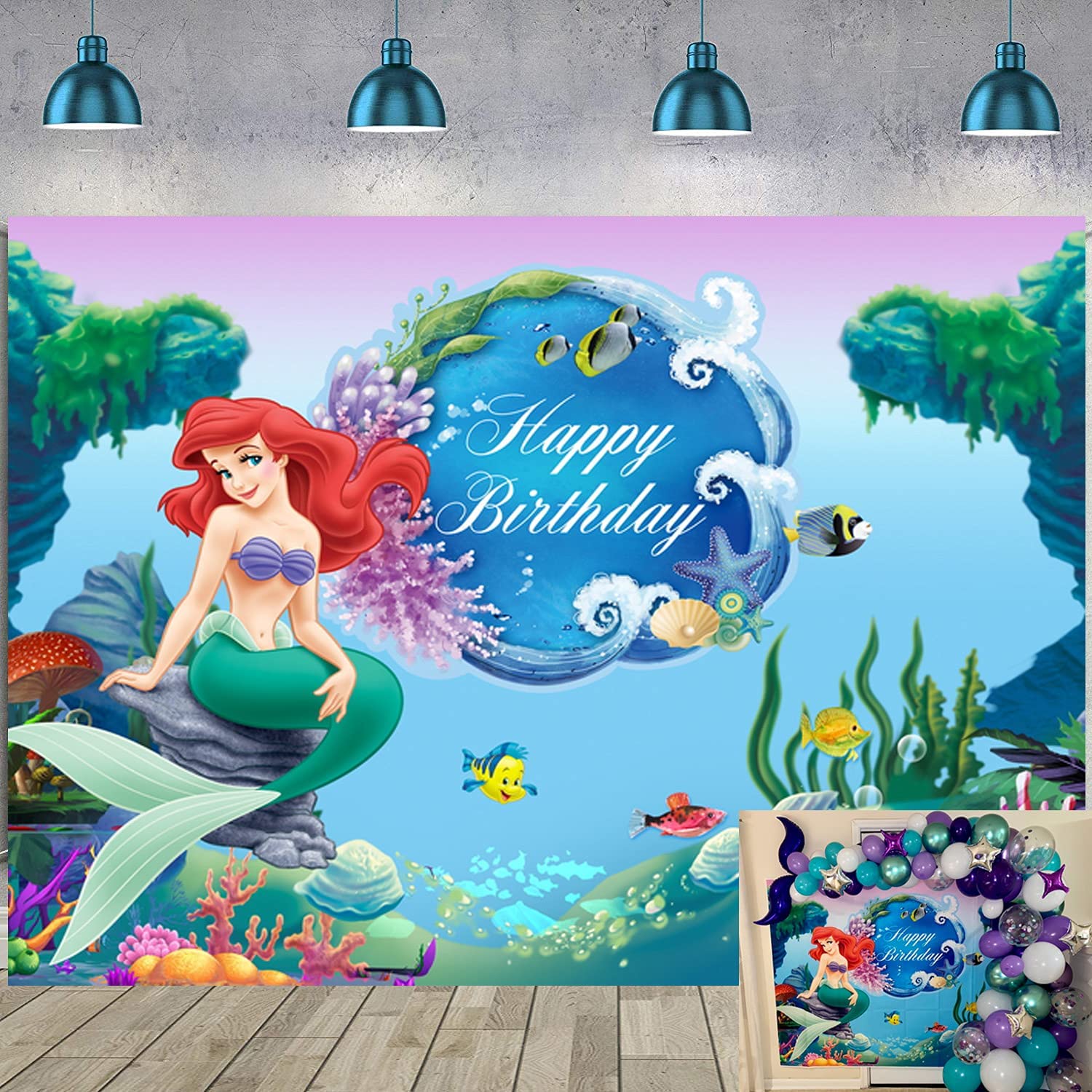 Detail Little Mermaid Background Nomer 43