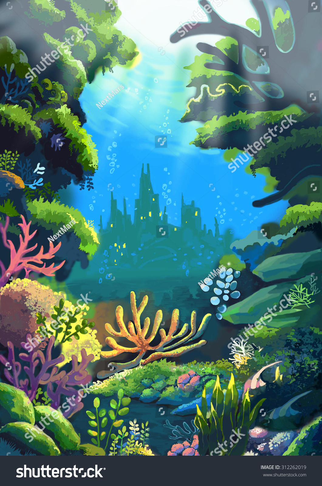 Detail Little Mermaid Background Nomer 52